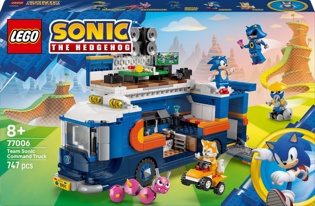 Construction set Lego 77006 Team Sonic Command Truck 747 Pieces