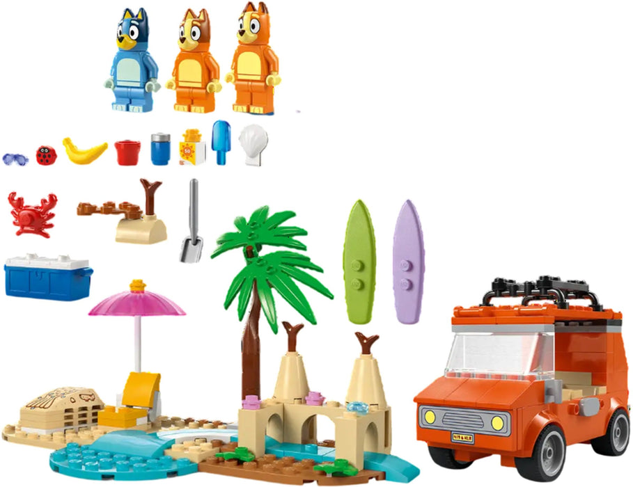 Construction set Lego 11202 Bluey's Beach & Family Car Trip 133 Pieces