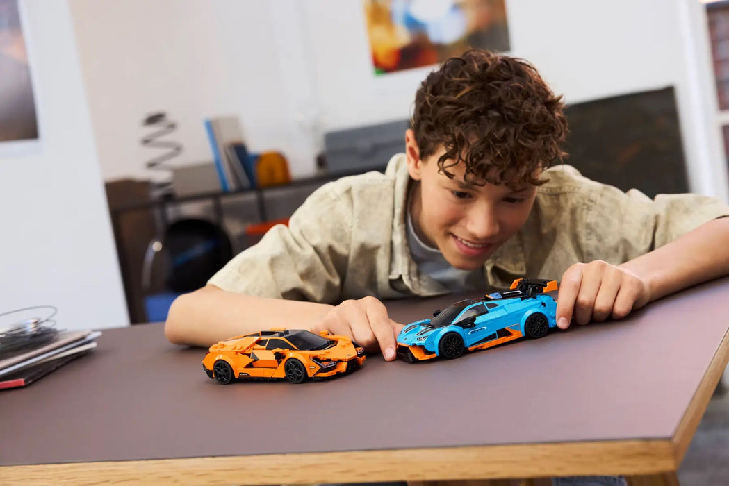 LEGO SPEED CHAMPIONS 77238 Lamborghini Revuelto & Huracán STO