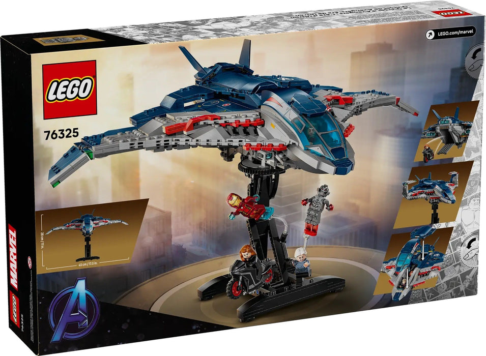 Construction set Lego 76325 Age of Ultron Quinjet 1131 Pieces