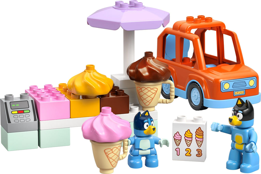 Construction set Lego Duplo 10458 Ice Cream Trip with Bluey 22 Pieces