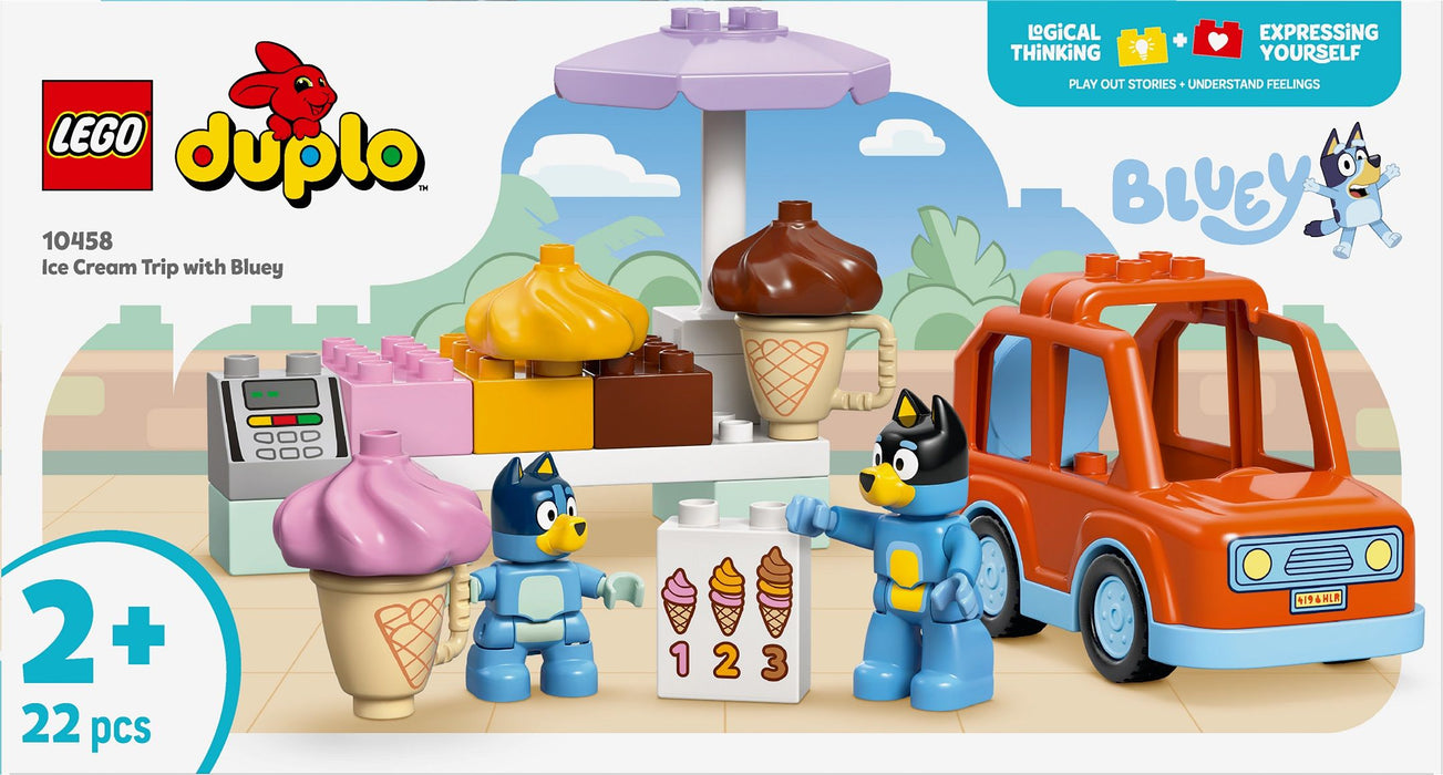 Construction set Lego Duplo 10458 Ice Cream Trip with Bluey 22 Pieces