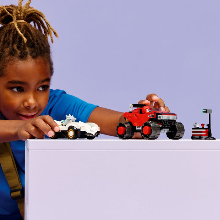 LEGO SONIC THE HEDGEHOG 77118 Silver's Car vs Knuckles' Monster Truck