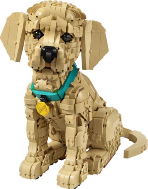 LEGO ICONS 11384 Golden Retriever Puppy