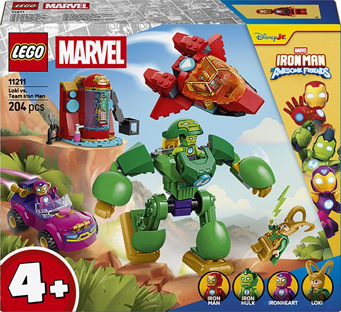 LEGO MARVEL 11211 Loki vs Team Iron Man