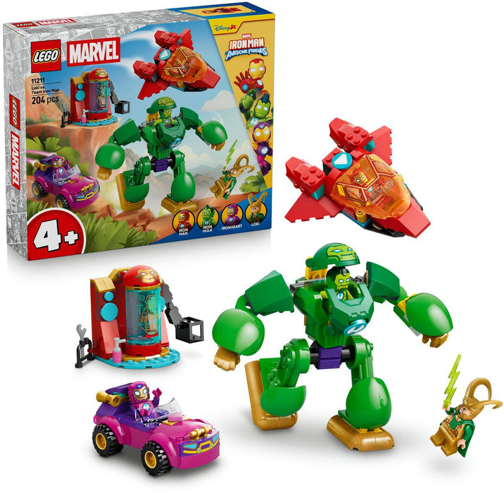 LEGO MARVEL 11211 Loki vs Team Iron Man