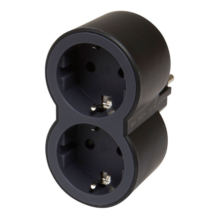 ADAPTER 2 SOCKETS STRAIGHT LEGRAND 694517