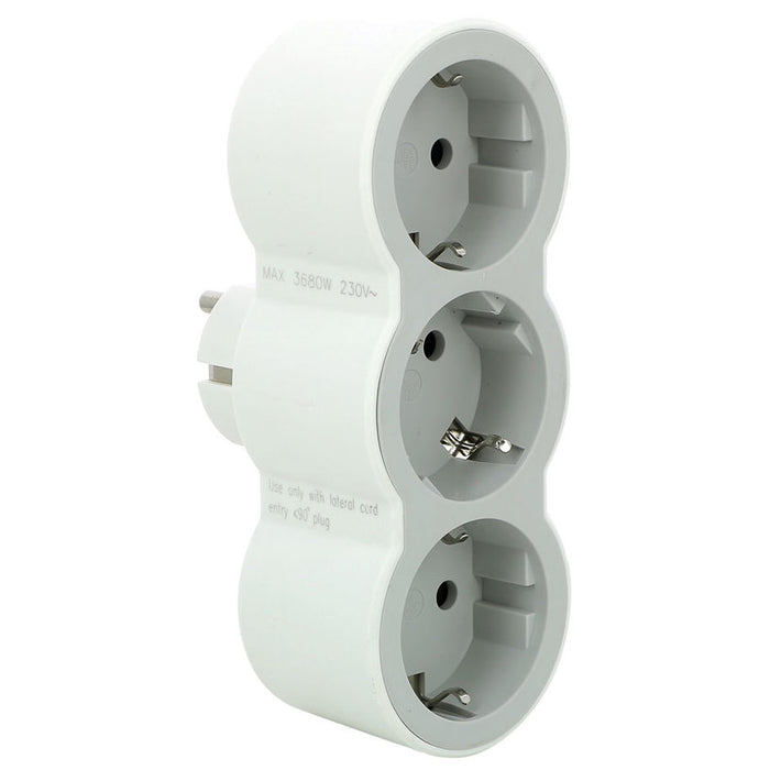 ADAPTER 3 SOCKETS STRAIGHT LEGRAND 3 SOCKETS STRAIGHT 694518