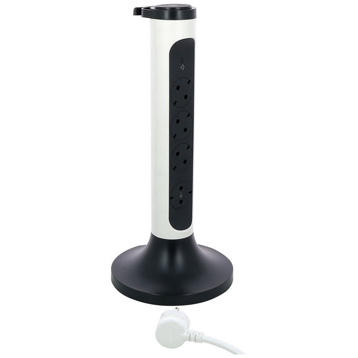 SPLITTER 2M PROTECTION LEGRAND TOWER 4 SOCKETS / 2M. 694505