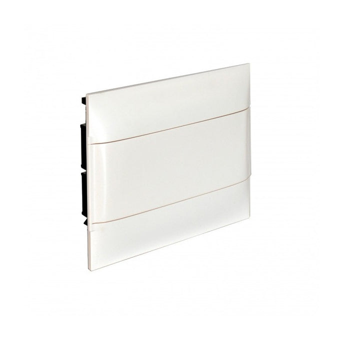 TWELVE MODULE BOARD + BUS WITH WHITE LEGRAND DOOR