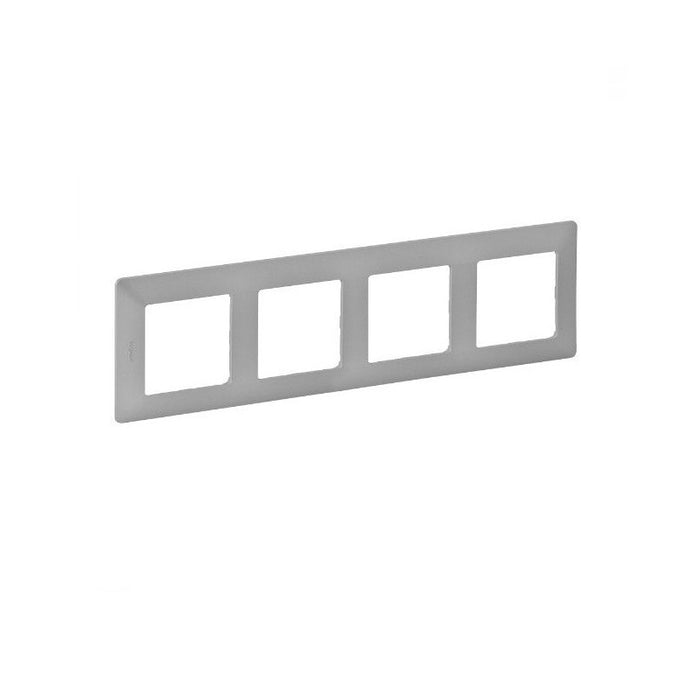 VALENA LIFE LEGRAND QUAD FRAME - ALUMINUM