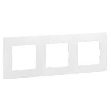 TRIPLE FRAME WHITE LEGRAND NILOE