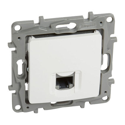 SOCKET COMPUTER RJ45 CAT 5E WHITE LEGRAND NILOE