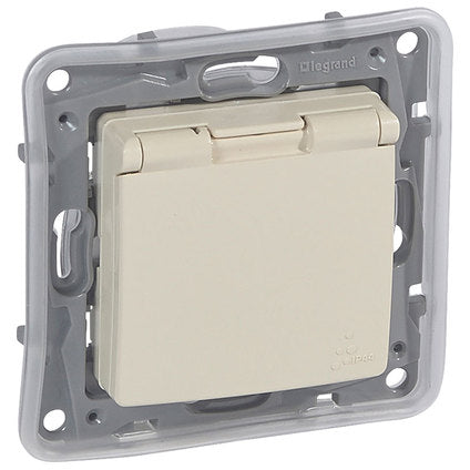 CONTACT SINGLE MECHANISM CREAM IP44 LEGRAND NILOE
