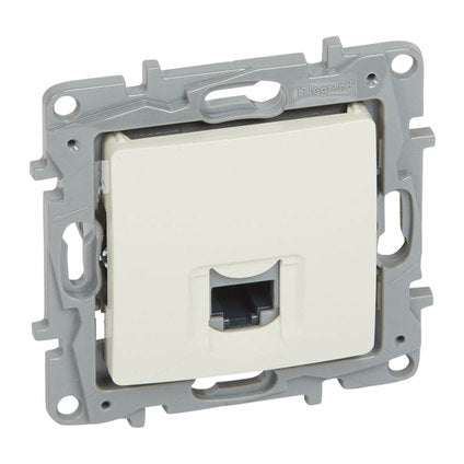 SOCKET COMPUTER RJ45 CAT 5E CREAM LEGRAND NILOE