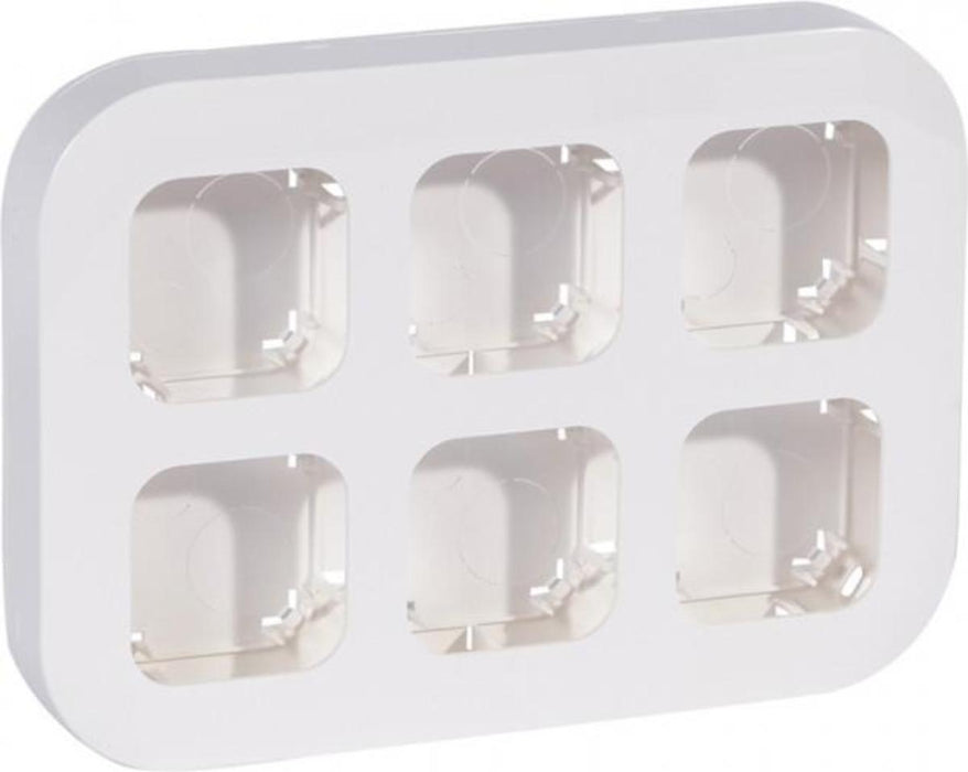 BRACKET FOR EXTERNAL MOUNTING 6 SOCKETS IP21 LEGRAND
