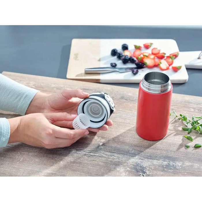 Leifheit 03245 travel mug 350 ml Black Red Stainless steel - Flasks & thermal mugsAGD-TKT<<<Home Appliance