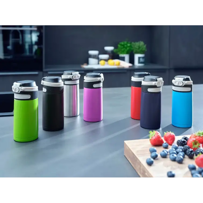 Leifheit 03245 travel mug 350 ml Black Red Stainless steel - Flasks & thermal mugsAGD-TKT<<<Home Appliance