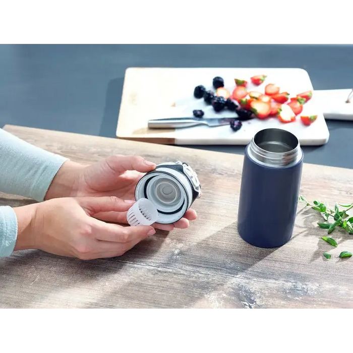 Leifheit 03247 travel mug 350 ml Black Blue Stainless steel - Flasks & thermal mugsAGD-TKT<<<Home Appliance