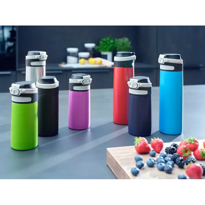 Leifheit 03247 travel mug 350 ml Black Blue Stainless steel - Flasks & thermal mugsAGD-TKT<<<Home Appliance