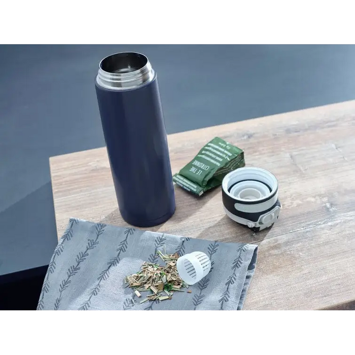 Leifheit 03275 travel mug 600 ml Black Blue Stainless steel - Flasks & thermal mugsAGD-TKT<<<Home Appliance