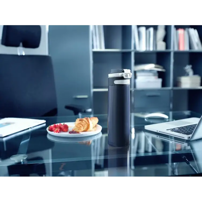 Leifheit 03275 travel mug 600 ml Black Blue Stainless steel - Flasks & thermal mugsAGD-TKT<<<Home Appliance