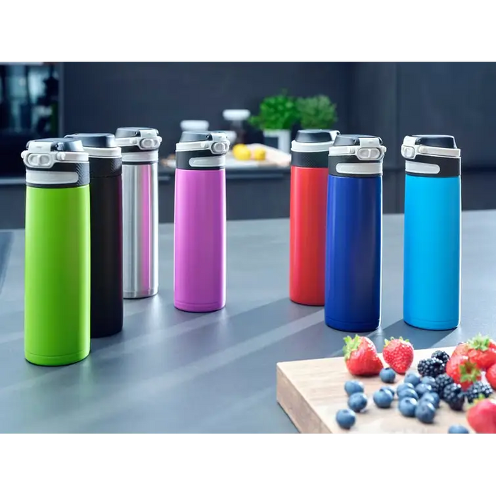 Leifheit 03277 travel mug 600 ml Black Green Stainless steel - Flasks & thermal mugsAGD-TKT<<<Home Appliance