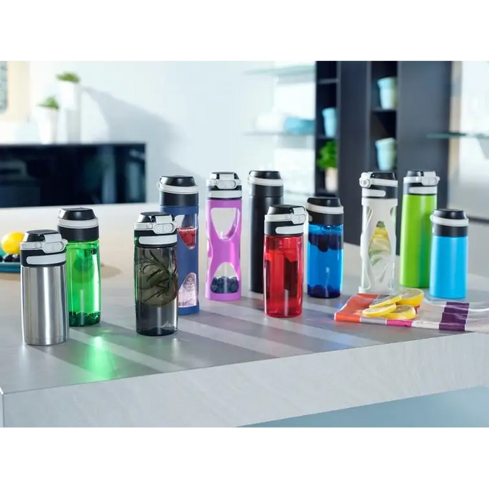 Leifheit 03277 travel mug 600 ml Black Green Stainless steel - Flasks & thermal mugsAGD-TKT<<<Home Appliance