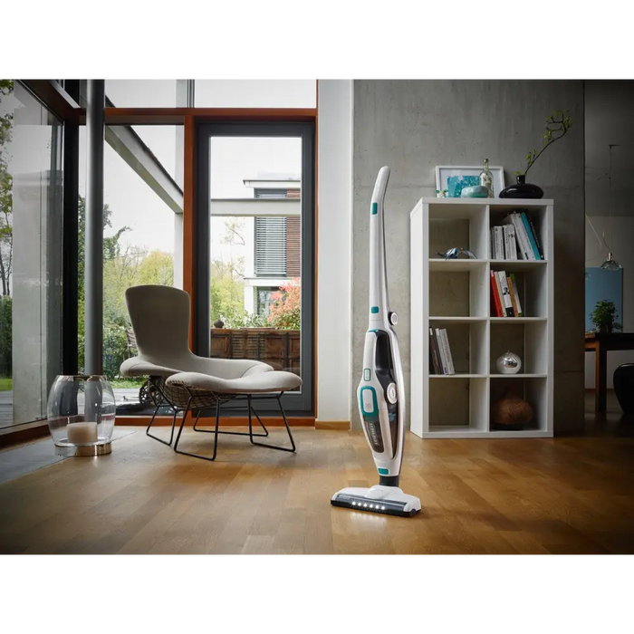 Leifheit PowerVac 2in1 2-in-1 stick vacuum Battery Dry Cyclonic Bagless Black Blue White - Vacuum