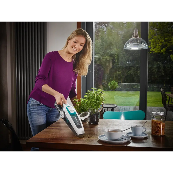 Leifheit PowerVac 2in1 2-in-1 stick vacuum Battery Dry Cyclonic Bagless Black Blue White - Vacuum