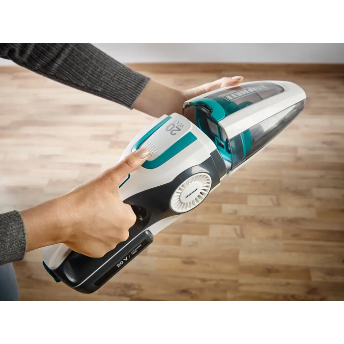 Leifheit PowerVac 2in1 2-in-1 stick vacuum Battery Dry Cyclonic Bagless Black Blue White - Vacuum