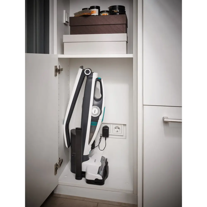 Leifheit PowerVac 2in1 2-in-1 stick vacuum Battery Dry Cyclonic Bagless Black Blue White - Vacuum