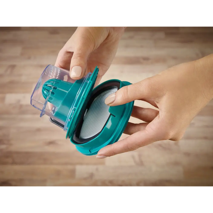 Leifheit PowerVac 2in1 2-in-1 stick vacuum Battery Dry Cyclonic Bagless Black Blue White - Vacuum