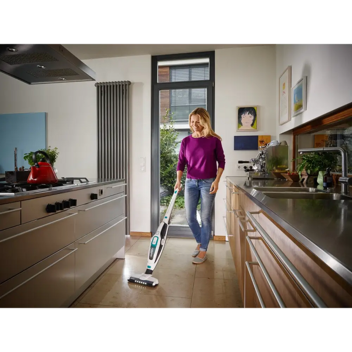 Leifheit PowerVac 2in1 2-in-1 stick vacuum Battery Dry Cyclonic Bagless Black Blue White - Vacuum