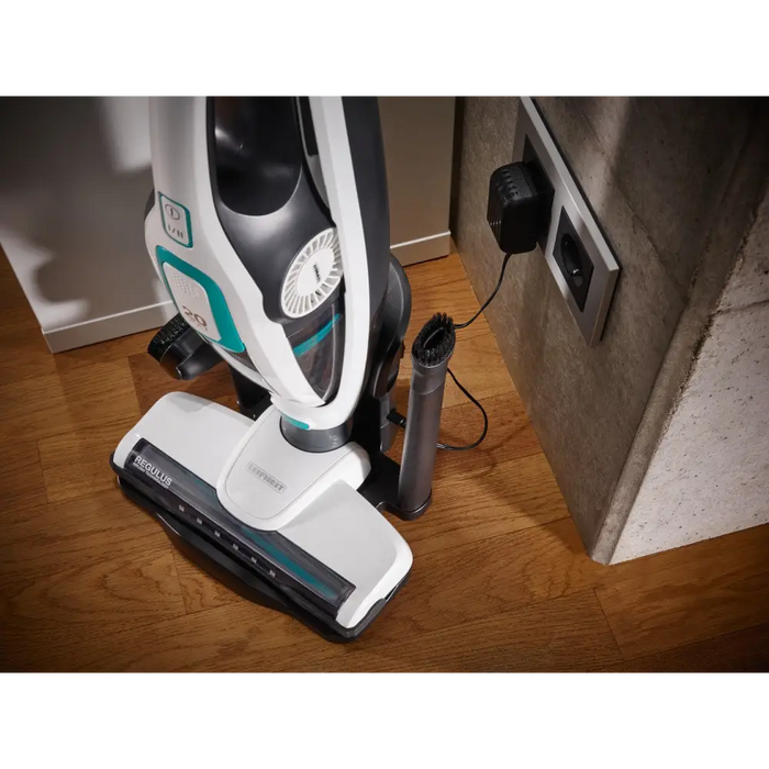 Leifheit PowerVac 2in1 2-in-1 stick vacuum Battery Dry Cyclonic Bagless Black Blue White - Vacuum