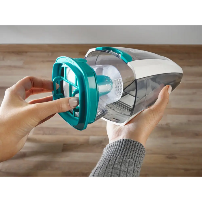 Leifheit PowerVac 2in1 2-in-1 stick vacuum Battery Dry Cyclonic Bagless Black Blue White - Vacuum