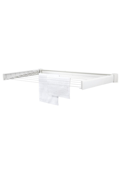 Leifheit 83305 laundry drying rack/line Wall-mounted rack White