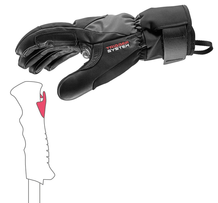 LEKI Hevon Thermo 3D - ski gloves, size 9.0