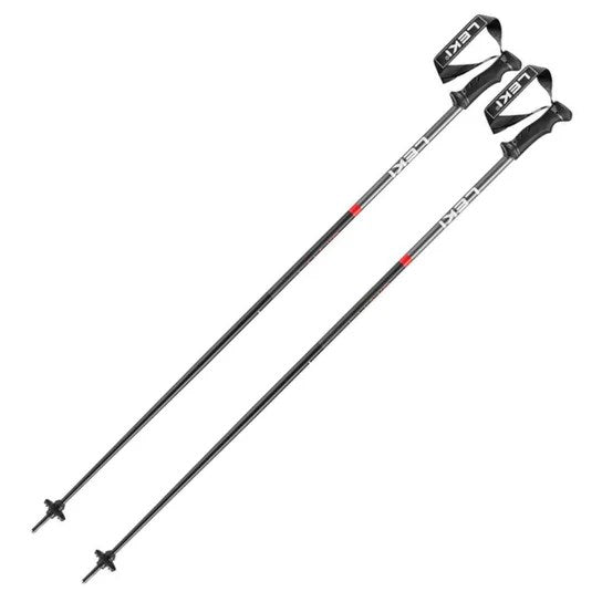 LEKI POLES QNTM black/red 120
