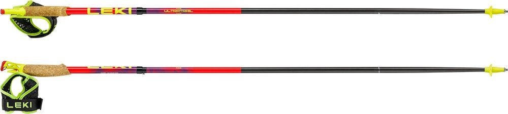 LEKI TRL Ultratrail FX One trekking poles, 115 cm, red