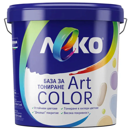 LEKO TRANSPARENT TONING BASE - Бели интериорни бои<<<Интериорни бои<<<Подови и стенни покрития<<<Praktiker&&&Бели