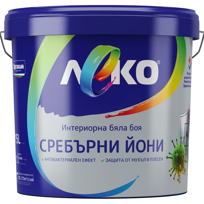 PAINT WITH SILVER IONS 15L LEKO