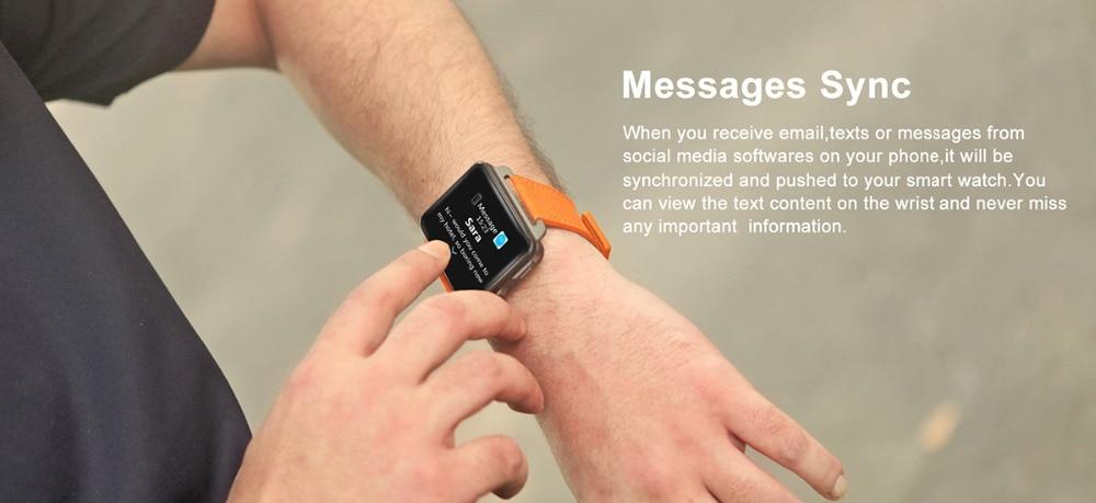 LEMFO LEM4 PRO Smart watch MTK6580 SIM card Android 5.1 1GB + 16GB 1200mAh battery Wifi 3G video call - Smart watches