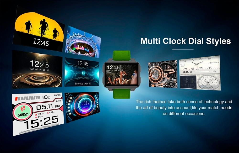 LEMFO LEM4 PRO Smart watch MTK6580 SIM card Android 5.1 1GB + 16GB 1200mAh battery Wifi 3G video call - Smart watches