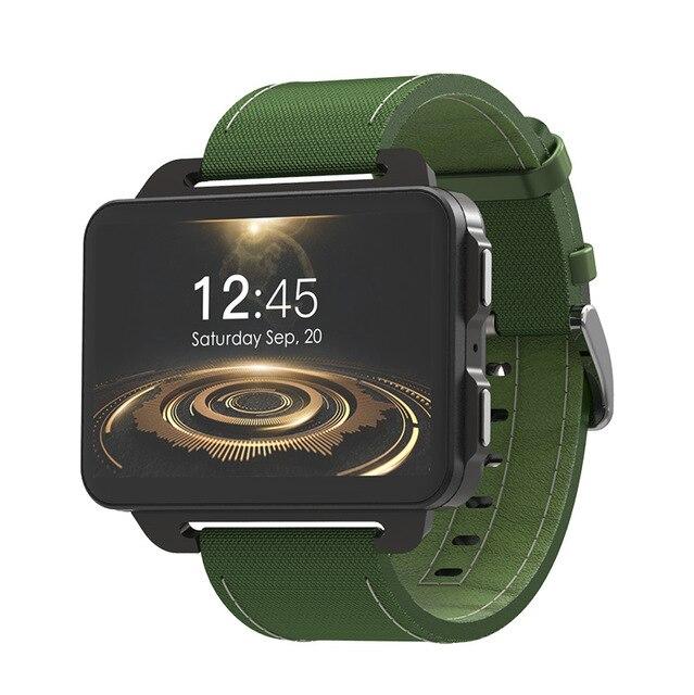 LEMFO LEM4 PRO Smart watch MTK6580 SIM card Android 5.1 1GB + 16GB 1200mAh battery Wifi 3G video call - green - Smart