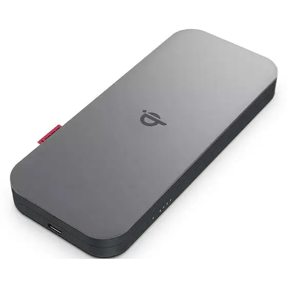 Lenovo GO Lithium Polymer (LiPo) 10000 mAh Безжично зареждане Сив - Power banks