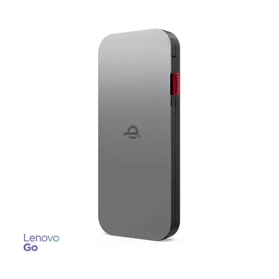 Lenovo GO Lithium Polymer (LiPo) 10000 mAh Безжично зареждане Сив - Power banks