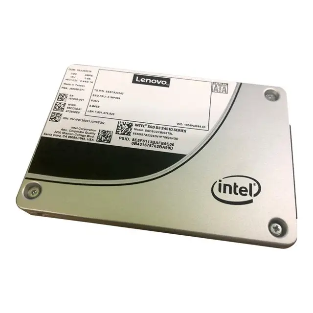 LENOVO ISG ThinkSystem 2.5inch Intel S4510 960GB Entry SATA 6Gb Hot Swap SSD - HDD и SSD за сървър<<<Сторидж<<<Сървър