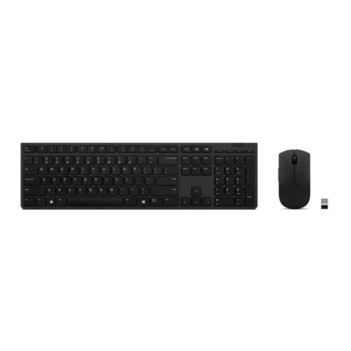Lenovo Professional Wireless Rechargeable Combo Keyboard and Mouse-US Euro - Accessories<<<LENOVO преносими