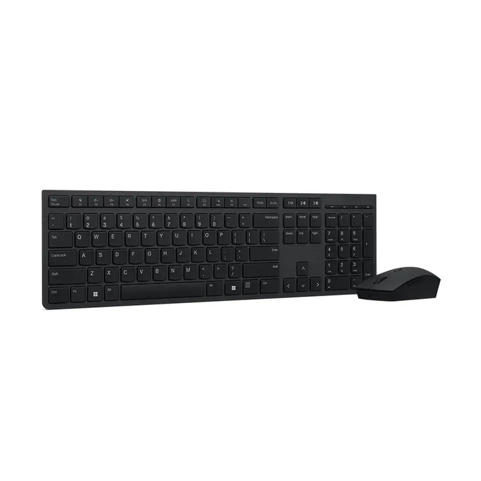 Lenovo Professional Wireless Rechargeable Combo Keyboard and Mouse-US Euro - Accessories<<<LENOVO преносими